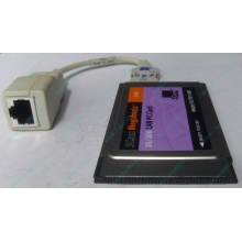 Сетевая карта для ноутбука 3COM Mehahertz 3CCFE574BT (PCMCIA) - Рязань