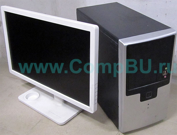 Комплект: четырёхядерный компьютер с 4Гб памяти и 19 дюймовый ЖК монитор (Рязань)
